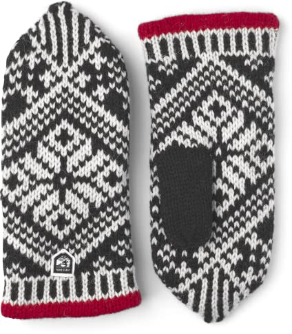Hestra Nordic Wool Fäustlinge Fausthandschuhe Strickhandschuhe Handschuhe Wollhandschuhe Damen - Winter Herbst-Winter