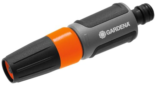 Gardena Seringue de nettoyage: seringue à eau avec forme de faisceau à réglage infiniment réglable, pour la pulvérisation, aquastop, résistant au gel (18300-50)