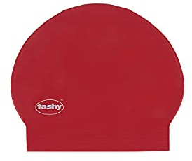 Fashy Badehaube Latexhaube, rot, One Size, 3030 40
