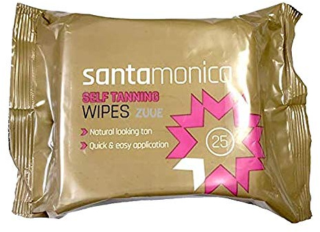 Santa Monica Lingettes autobronzantes 25 lingettes bronzantes