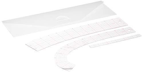 Clover Curve Ruler 3/Pkg