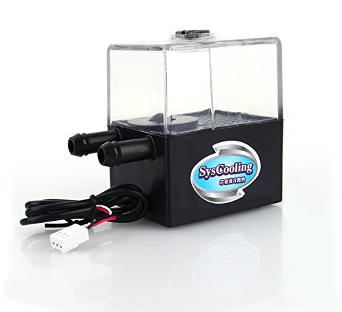 Pompa di raffreddamento ad acqua per CPU, silenziosa, 12V, 4W