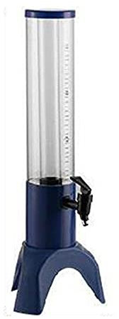 Tireuses à bières, Distributeur à bière avec la lumière d'ambiance LED de Tube de Glace de Boisson pour Les Parties et la Tour de Boisson de Jour de Match,3,1.5L
