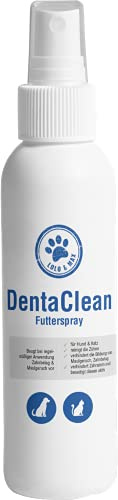 Lolo & Max DentaClean Futterspray - 130ml Flasche - Dentalspray für Hunde, Katzen & Co. - Zahnreinigung Hund - Gegen Mundgeruch - Dentalspray für Hunde Zahnstein
