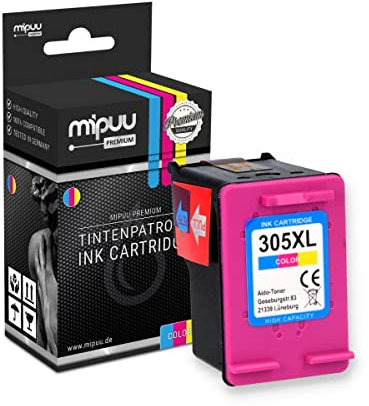 Mipuu Tinte kompatibel für HP 305XL 305 XL Color für HP DeskJet 2700 2710 2720 2730 Plus 4100 4110 4120 4140 4155 Envy 6022 6030 6420 6422 6430 6432