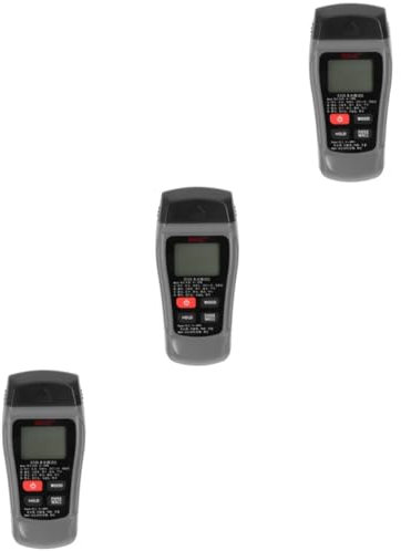 Mikikit 3stücke Feuchtigkeitsmessgerät Für Tragbarer Digitales Hygrometer Ohne Batterie Präzise Messung Von Feuchtigkeitsgehalt Papier Und Boden Leicht Und Einfach Zu Bedienen Für
