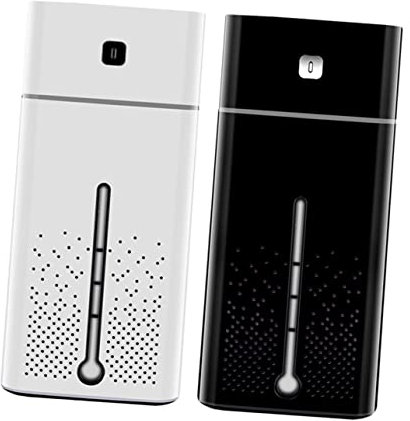 Alipis Humidificador Luz De Aromaterapia Mini Humidificador Inalámbrico Temporizador Automático De Horas Previene Seca