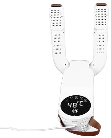 Plyisty Stiefelschuhtrockner, Touchscreenschuhwärmer mit Timer für Arbeitsstiefel (EU -Stecker 220 V)