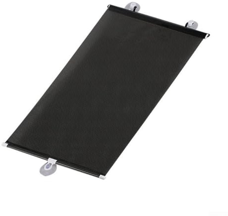 Vootnifig Persianas enrollables opacas sin necesidad de taladrar, retráctiles, sin cordón, con aislamiento térmico, para hogar, oficina, cocina, 40 x 60 cm (40 x 125 cm, negro)