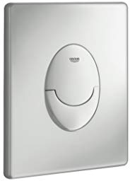 GROHE Skate Air - Abdeckplatte (manuelle Auslösung für Urinal, Fertigmontageset für Rapido U oder Rapido UMB 116 x 144 mm, Herstellergarantie: 5 Jahre), Mattchrom, 42304P00