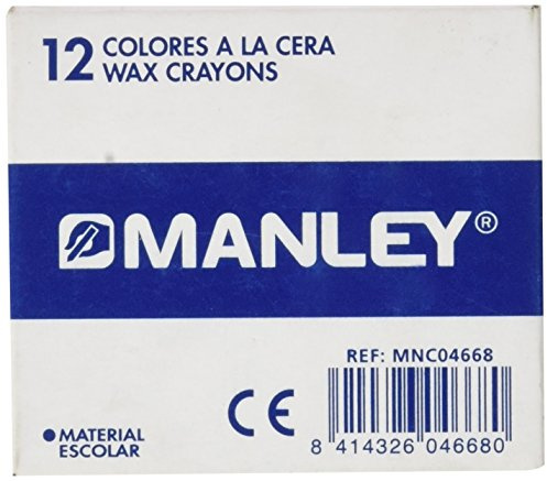 Manley 23 – Wax Crayons, Pack of 12