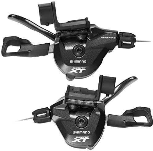Shimano Deore XT SL-M8000 Schalthebelset 2/3x11-fach schwarz Ausführung I-Spec II 2016 Schalthebel Set