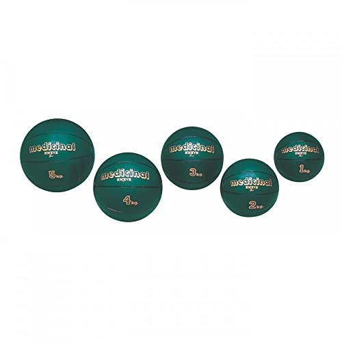 AMAYA SPORT Medicinsk boll utan båt - 4 kg, PVC Slam Ball i ett stycke Anti-Slider, Bekväm grepp Wall Ball för Fitness Träning