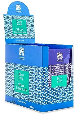 Valquer Profesional Decoblue, Decoloración Capilar con Tecnología Vplex 24 x 20 g (34217)