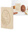 Topyond Stampi per Biscotti in Legno,Stampi Biscotti 3D,Tagliabiscotti di Natale,Tagliabiscotti Fai da Te,Modello di Coniglio,Formine per Biscotti da Cucina