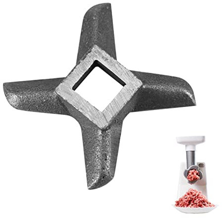 Haofy Meat Grinder Blade Stainless Steel Kitchen Food Meat Chopper Crusher Mincer Cutter Knife Replacement for Electric or Manual (8)