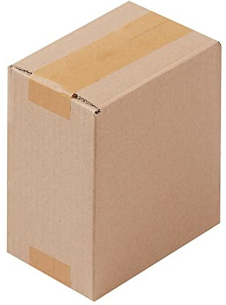 BB-Verpackungen 25x Faltkartons 150x100x150mm 1-wellig braun (25 Stück)| Kleiner Versandkarton, ideal als Warensendung, DHL Päckchen S, GLS/DPD XS-Paket