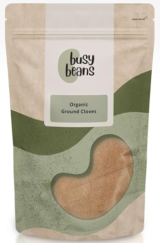 Organic Ground Cloves - Certified Organic - by Busy Beans Organic (1kg)