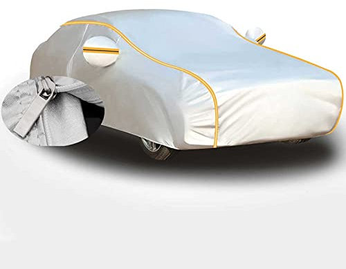 Autoabdeckung Wasserdicht Für VW Transporter T5, Auto Abdeckplane Sommer, Autogarage Abdeckung, Autoabdeckung Atmungsaktiv, Staubdicht Mit UV Schutz Allwetterschutz ( Color : B , Size : With cotton )