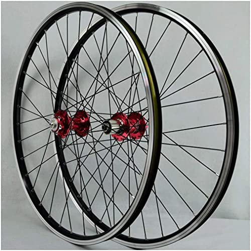 Laufradsatz 26/27,5/29 Zoll Fahrrad-Laufradsatz, doppelwandige Leichtmetallfelge, Kassettennabe, abgedichtete Lagerscheibe/Felgenbremse, QR 7-11-Gang-MTB-Fahrradrad, Straßenrad