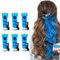 Coloration temporaire pour cheveux bleue