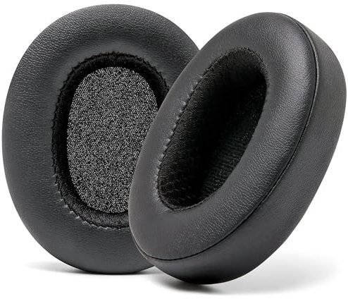 Anei Replacement Ear Pads For Skullcandy Crusher Wireless/Evo/ANC / Hesh3 Headphone, Replacement Earpads Cushions Cover with Soft Protein PU Leather Memory Foam (Black)