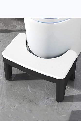 Morricho Tabouret de toilette pliable polyvalent, confortable pour adultes, tabouret de toilette pour soulager la constipation et l'accessibilité dans la salle de bain
