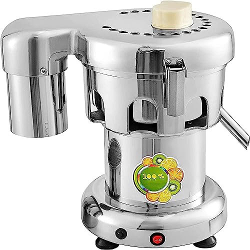 Estrattore Elettrico Pressa Centrifuga Macchina per Spremitura, 370w Macchina per Spremiagrumi Elettrica Estrattore per Succo Di Frutta Verdura Estrattore per Spremiagrumi in Acciaio Inossidabile