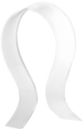 Gatuida Support Rangement Pratique en Acrylique Casque Audio Robuste pour Élégant pour Bureau pour Écouteurs , au Travail Café