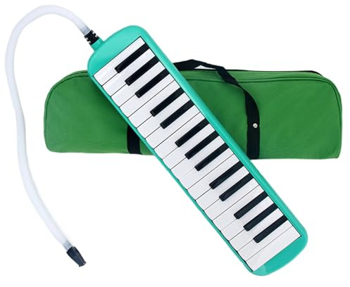 Air Piano Keyboard Sopran Melodica Mit Langen Röhrchen Kurze Mundstücke Und Tragetasche 32 Tasten Instrument Für Kinder Air Piano Keyboard Soprano