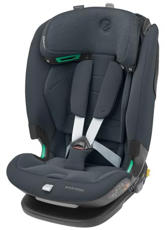 Maxi-Cosi Titan Pro² i-size, multi-age ISOFIX Child Car Seat, 15 months - 12 years, G-Cell Side Impact Protection, Easy-in harness, Climaflow, 4 Recline Positions, Authentic Graphite