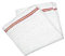 EVERTEX Serpillère gaufrée en coton blanche 100 x 60 cm