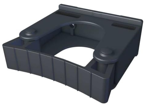 Toolflex X-Large Tool Holder Screw Into Wall, Rail 473-522-1, Garage Storage Tool Storage Organiser Van Storage Solutions, Broom Holder Wall Mounted for Utility Room, Tool Wall Organiser 30-40mm 6 Pcs
