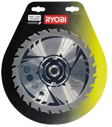 Ryobi Kreissägeblatt 190 mm [1] (zertifiziert) - Hartmetall, Wolfram - Holzwerkstoff - Kreissägeblatt - Sägeblatt
