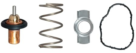 GATES TH51883G1 Termostato refrigerante con juntas 83°C Compatible con NISSAN Qashqai II J11, J11, RENAULT Megane 3 Grandtour KZ0/1 Clio 4 Grandtour KH Clio 4 Hatchback BH GRAND Scénic 3 JZ0/1 | Compatible con: DACIA DOKKER Express Kasten/Großraumlimusina, DOKKER Großraumlimusina, DUSTER, LODGY, LOGAN MCV II