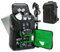 USA Gear DSLR Kamerarucksack, Foto Rucksack Anti-Shock Kameratasche mit 43,18 cm Laptop-Tasche, wasserdichte Abdeckung, Verstellbare Linse Lagerung & Stativhalter - Grün