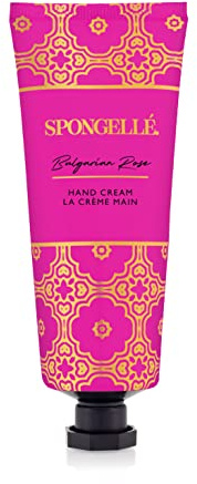 Spongellé Hand Cream with Hyaluronic Acid, Bulgarian Rose