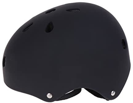 BESPORTBLE Rennfahrer Helm Junge Mädchen Sicherheitshelm Skatehelm Schutzhelm Für Eislaufen Laufrad Schubkarre Leichtbau Konstruktion Schwarz s