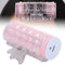 Electric Hair Rollers, USB Heated Roller, Bangs Hair Clip Roller, Self Grip Hair Curlers Rollers, DIY Hairdressing Tool Hair Styling Bang Curling Tool (Pink)