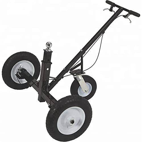272,2 kg Tragfähigkeit Bootsanhänger Bootsanhänger Puppe, Handwagen Set mit 12 Zoll Rädern, Boat Mover geeignet für Gummiboote unter 4,5 m