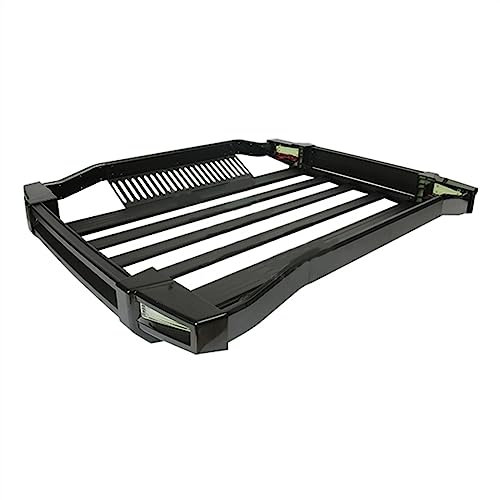 BIVOO Gepäckträger Universal 4x4 SUV Schwarz Weiß Pickup Truck Aluminium Auto Gepäckträger Fracht Dachträger Auto Rack Querträger Car Dachträger