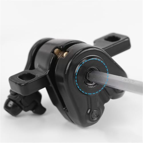 Étrier de frein à disque avant droit pour trottinette électrique robuste, compatible avec les tailles et accessoires de vélo électrique courants (rouge)