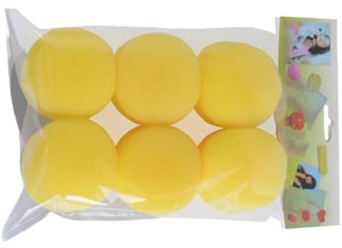 Lockenschwamm für die Haare, Coil Curler Sponge – Haarrolle ohne Wärme über Nacht | Set mit 6 weichen Schlaf-Curling-Werkzeugen für Mädchen