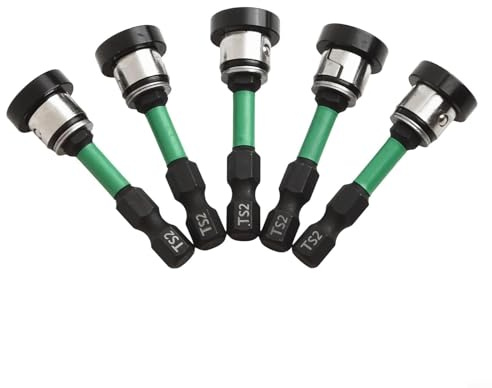 Foret de positionnement et embouts de tournevis cruciformes avec tige hexagonale, embouts de vis pour plaques de plâtre et cloisons sèches, accessoires de perceuse électrique compatibles avec