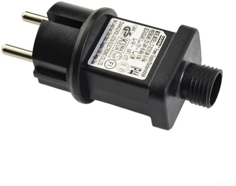 Transformateur LED pour guirlande lumineuse, 31 V DC, IP44, compatible avec 800 LED, alimentation secteur, pièce de rechange pour lampes décoratives et projecteurs