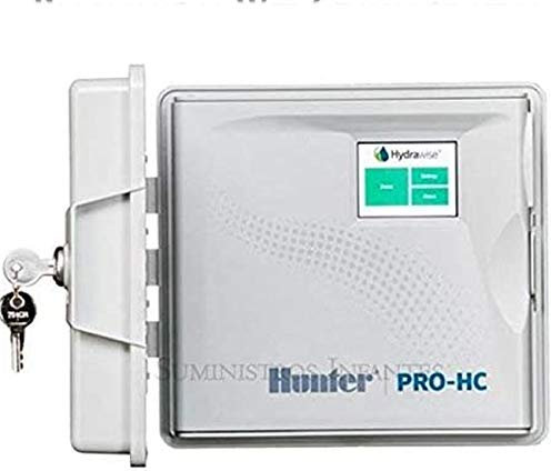 PROGRAMADOR WIFI eléctrico Hunter 6 zonas Exterior. Programador de riego Hydrawise controlado vía wifi desde cualquier parte del mundo desde su móvil iphone o android, y desde un ordenador
