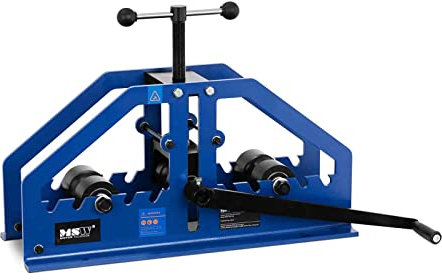 MSW Piegatrice Per Lamiera Manuale Curvatrice Professionale Per Tubi Rotondi MSW-TRB-100 (Diametro: 38 mm, Acciaio al Carbonio)