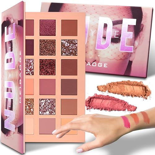 Retoo Palette di ombretti con colori altamente pigmentati per occhi seducenti, palette per occhi, cosmetici per il trucco professionale, palette per il trucco, ombretti cosmetici