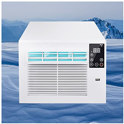 ATRNA Climatiseur Mobile Silencieux, Climatiseur pour la Maiso Déshumidificateur et Ventilateur Mini Climatiseur à Faible Consommation-White