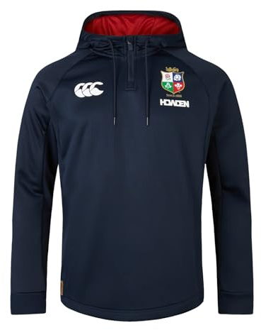 Canterbury Herren Hoody | Soft Fabric | Official British & Irish Lions Licensed Product Kapuzenpullover, Dark Sapphire, S